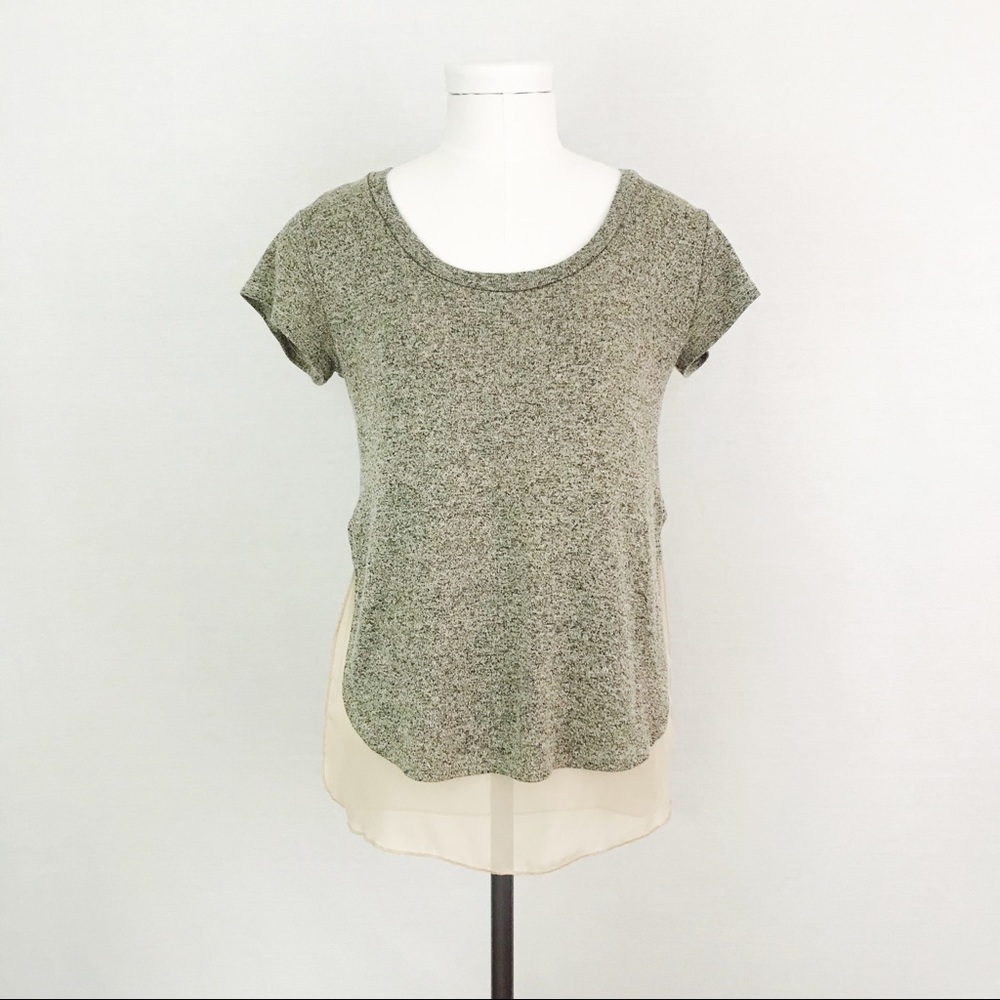 Sparkle & Fade Knit Contrast Top | Size S